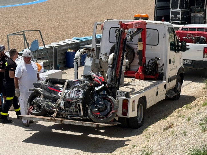 Ολική καταστροφή για την RS-GP του Μάρκο